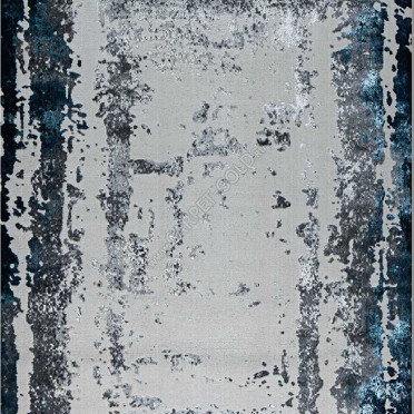 36897J R BLUE FLS / L.GREY Kleopatra