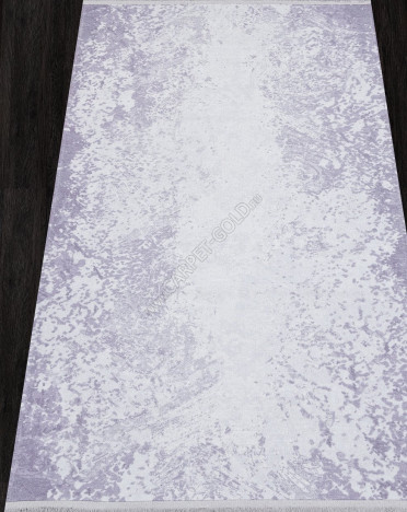 Ковер турецкий AB189D LOTUS (Полиэстер хит-сет, фиолетовый, серый)